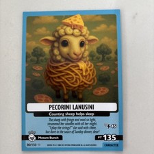 Italian Brainrot Panini Card 80/150 Pecorini Lanusini