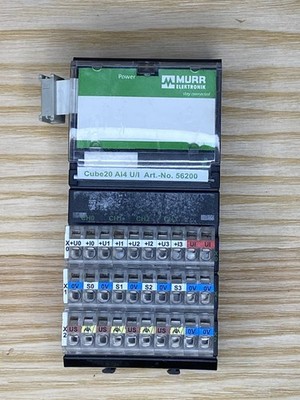 Murr Elektronik 56200 CUBE20 AI4 U/I Analog Input 4-20mA 0-10V gebraucht