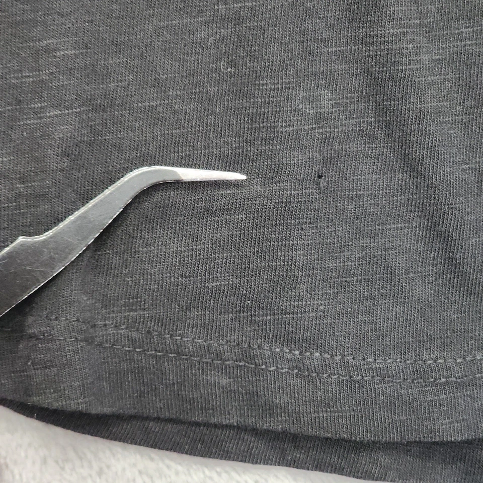 Top Maurices Mujer M Negro Manga Corta Informal Viaje por Carretera Verano Boho Hippie Foto 3 de 4