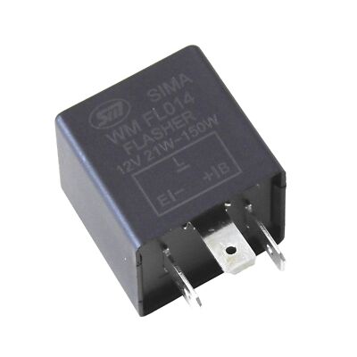 12V Blinkrelais 21-150W 3-polig E-L-B Blinkgeber Blinker Relais PKW KFZ Motorrad