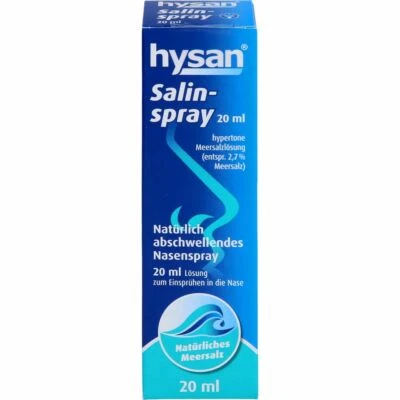 URSAPHARM ARZNEIMITTEL GMBH HYSAN Salinspray 20 ml PZN13947014