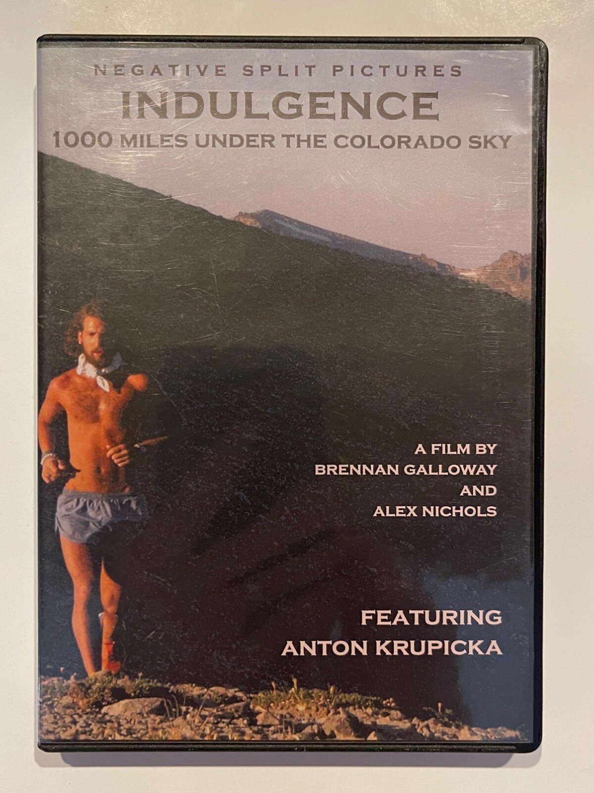 INDULGENCE 1000 Miles Under the Colorado Sky DVD Anton Krupicka marathon runner