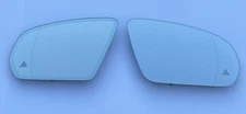 Mercedes S W222 , C W205, E W213 Original Mirrors Glass Set Heat, Dimm & Blind