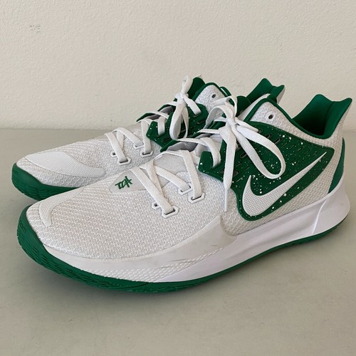 green and white nike tennis shoes