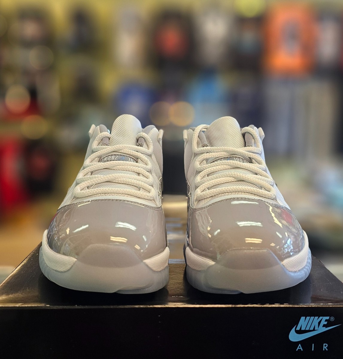 Size 12 - Air Jordan 11 Retro Low Cement Grey for sale online | eBay
