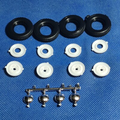 #ad #ad 🌟 Wheels amp; Tires 1937 Ford Pickup 1:25 Scale 1000s Model Car Parts 4 Sale $10.99