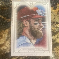 2023 Topps Museum Bryce Harper Canvas Collection Reproduction SP CCR-45 Phillies