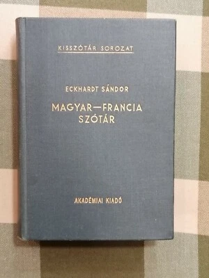 SANDOR (Eckhardt). Dictionnnaire Hongrois-Français. Magyar-Francia Szotar - Photo 1/3