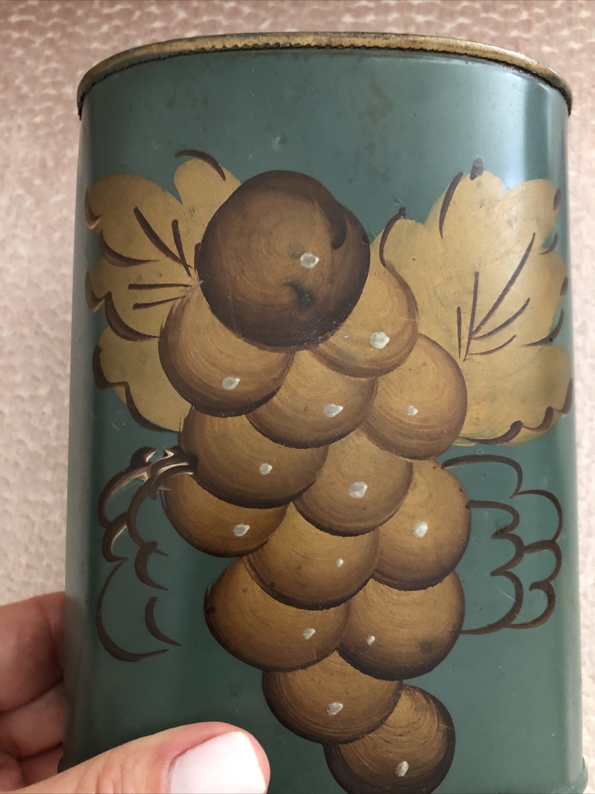 Antique English Bucket Toleware