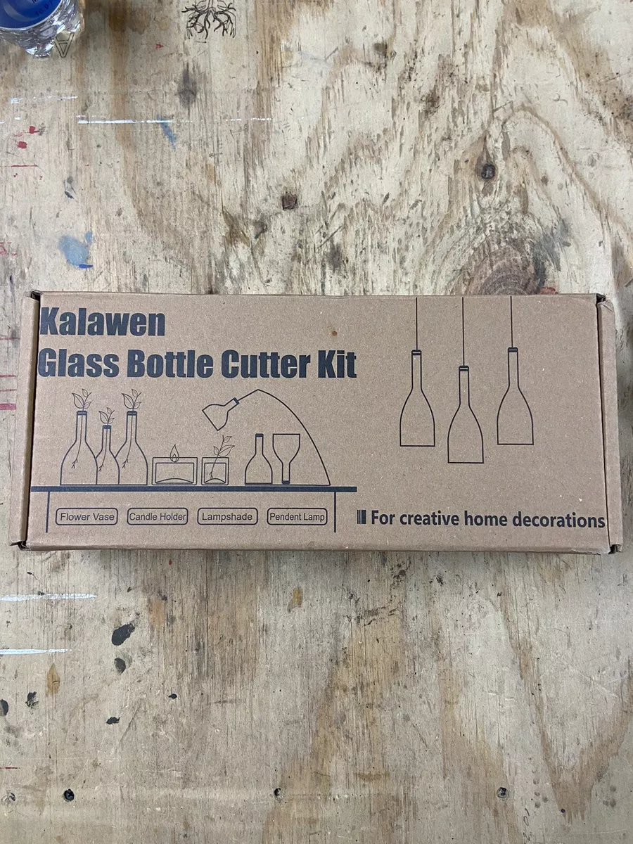 kalawen Glass Bottle Cutter Bottle Cutter Glass Cutter for Bottles Kit DIY