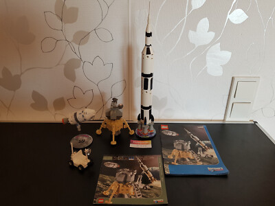 Lego 7468 Discovery Saturn V Moon Mission mit OBA , Sammlung *1*