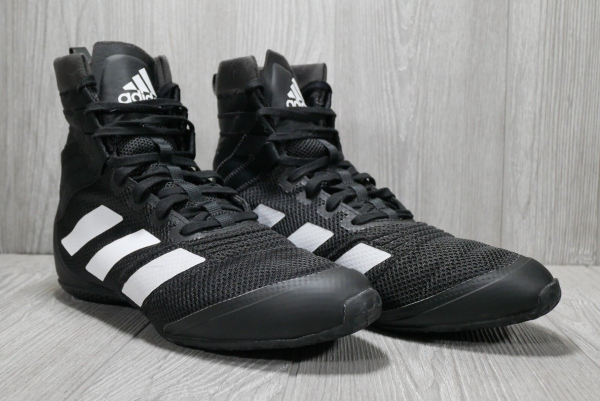●BLACK BALLED Excellent Condition) Adidas Speedex 18 Boxing Shoes Boots