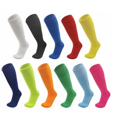 Men Women Sports Athletic Football Soccer Baseball Socks Knee High Stockings