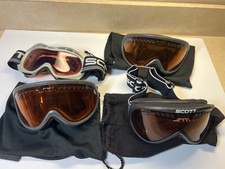 SMITH SCOTT Ski Snowboarding Winter Sports Goggles Lot Set Of Four Pairs
