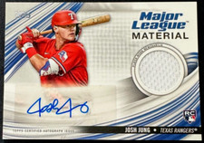 2023 Topps Update Series Josh Jung Major League Material Autograph Auto /50 MLB