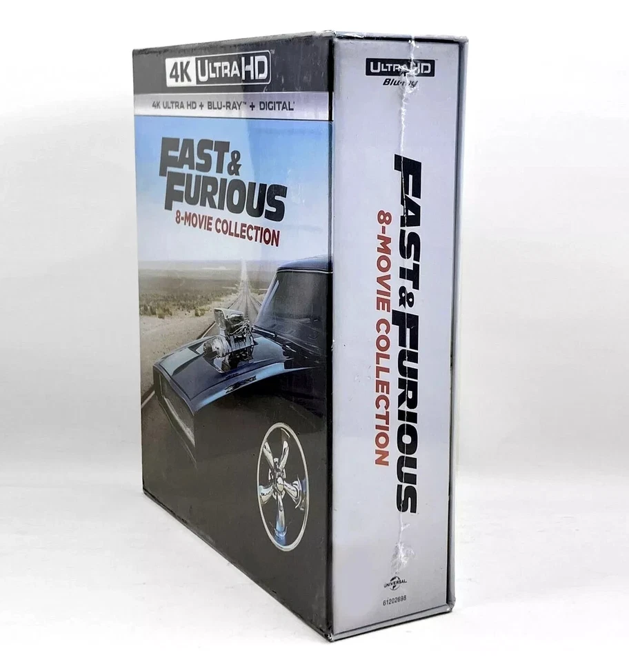 Fast & Furious: 8-Movie Collection (4k Ultra HD + Blu-Ray + Digital) NEW/SEALED - Image 3 of 3