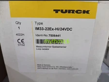 Brand new TURCK IM33-22Ex-Hi/24VDC Safety relay FedEx or DHL