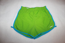 Reebok Play Dry Lined Running Shorts Green Women's Size S