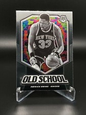 2019-20 Panini Mosaic Old School #2 Patrick Ewing - Knicks