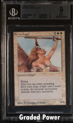 Alpha Serra Angel 9 (2084) Magic MTG | eBay