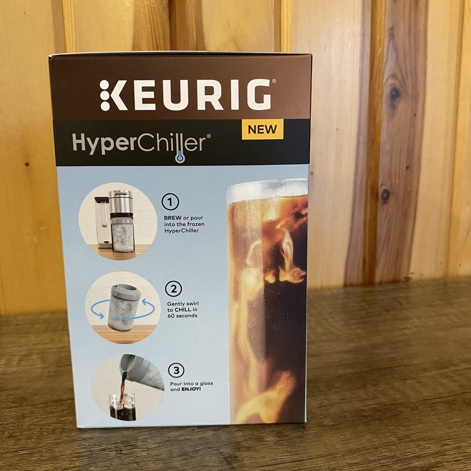Keurig Hyper Chiller Instant Iced Coffee Maker Studio Gray Brand New In Box eBay