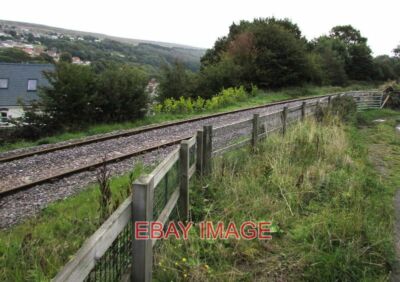 FOTO EINGLEISIGE EISENBAHN BLAENAVON VON NATIONALER RADNETZSTRECKE AUS GESEHEN
