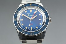 [ w/Box ] SQUALE SUB-39 GMT BR22 Automatic Date Blue Dial Swiss Made Men's Watch
