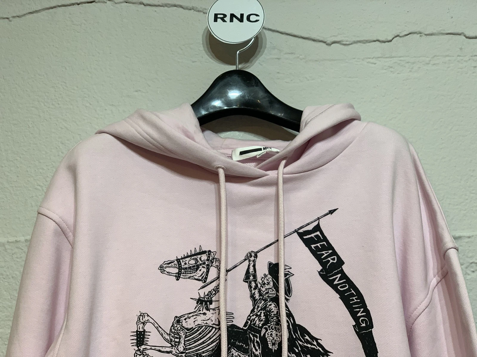 Felpa con cappuccio Alexander McQueen rosa 18103694