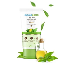 Mamaearth Tea Tree Natural Face Wash for A cne  Pi mples Wash  100 ml'