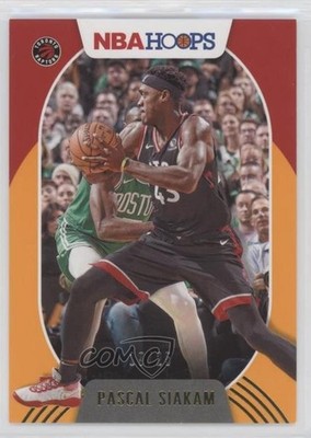 2020-21 Panini NBA Hoops Orange 19/25 Pascal Siakam #155 7y2