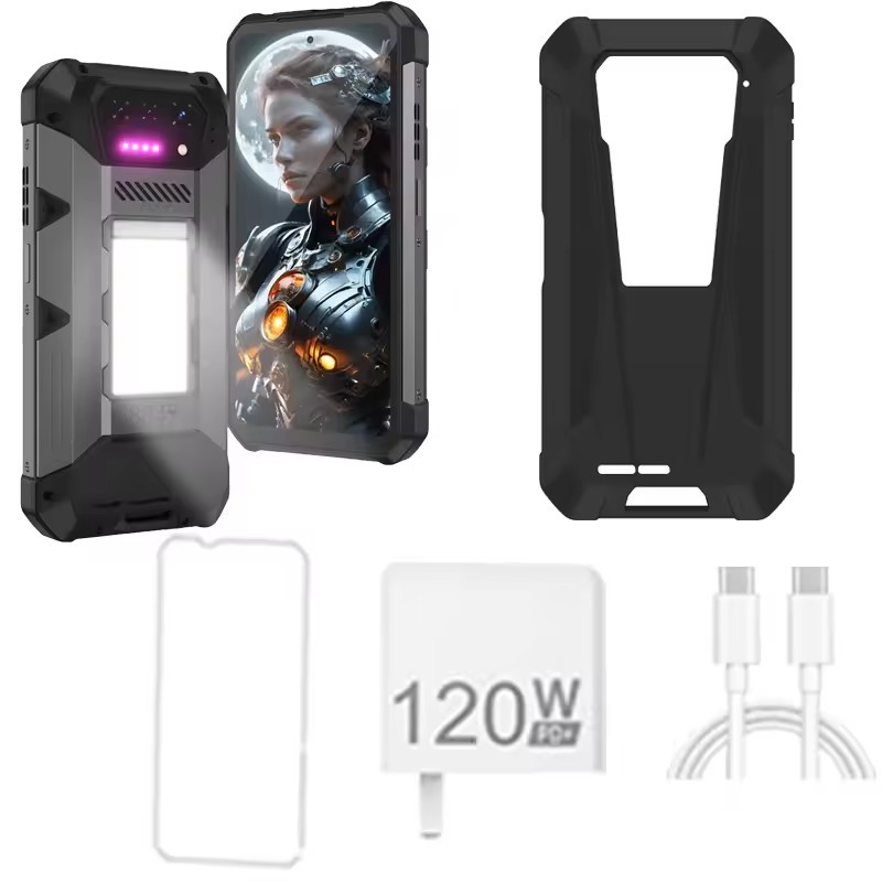 Global 8849 Hike Rugged Phone IP68 NFC 23800mAh 24GB+512GB Flashlight 2.4K 120Hz