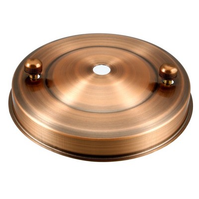 Ceiling Light Plate Base Chassis Disc Pendant Accessories Copper Tone w Screw
