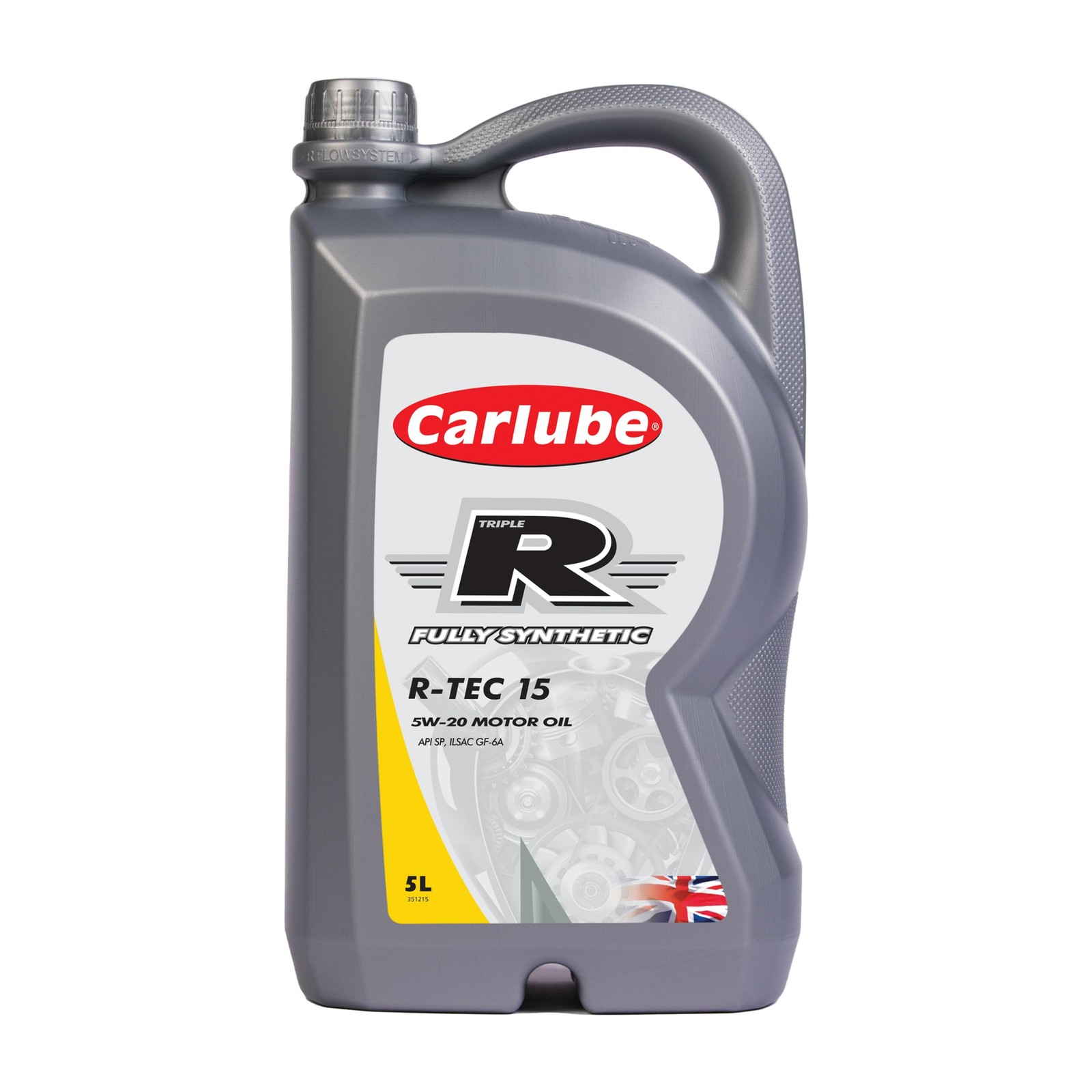 Huile 5W-20 Chrysler Triple R protection API SP contre l'usure moteur 5 L