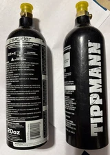 Spyder & Tippmann 20 Oz Refillable Aluminum CO2 Paintball Tank