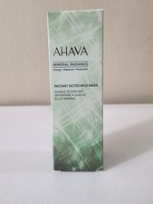Ahava Mineral Radiance Instant Detox Mud Mask 3.4 Fl Oz NEW