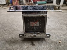 Original 1966 Ford Galaxie Dash Clock With Bezel Oem