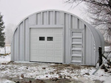 Steel 25x40x14 Steel Clear Span Off Grid Arch Home Building Free Shipping DiRECT