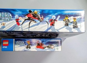 LEGO Alpha Team Set 4748 Ogel's Mountain Fortress 4745 Blue Eagle versus Snow