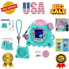 Silicone Case for Tamagotchi Paradise with Button Cap, Protective Cover with ...