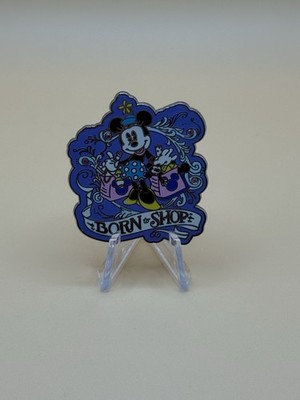 102840 Minnie Mouse Disney Pin - Disney Minnie Mouse Born to Shop Pin - 2014 Pin