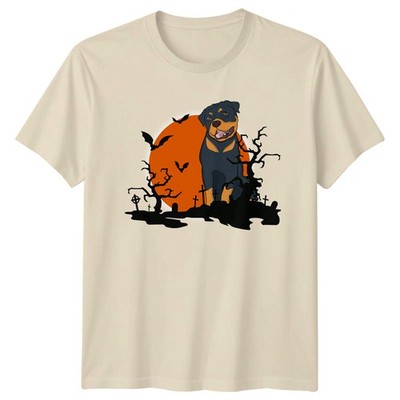 Spooky Rottweiler Halloween Nacht T-Shirt Rottweiler Hund Halloween Halloween
