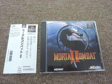 Mortal Kombat 2 II Play Station 1 PS1 Acclaim Sony Game Software