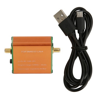 0.1MHz 6GHz Full Band Low Noise Amplifier 20dB High Gain LNA RF Power
