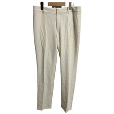 RALPH LAUREN Purple Label wool stretch slacks, size 6, white Women USED