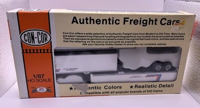 Con-Cor HO Scale Freight Cars 1/87 StrickLease 3-pack set #0004-8124