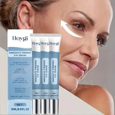 3Pack Firming Eye Serum for Rapid Reduces Under-Eye Bags, Wrinkles, Dark Circles