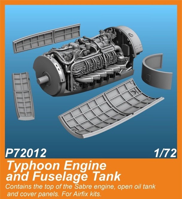 CMK 129-P72012 - 1:72 Typhoon Mk.I Engine - New