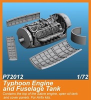 Cmk 129-P72012 - 1:72 Typhoon Mk.I Engine - Neu