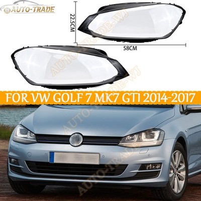Clear Headlamp Shell Car Headlight Lens Cover For VW MK7 Golf 7 GTI 2014-2017