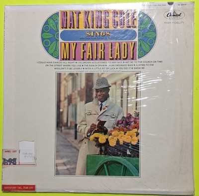 Nat King Cole My Fair Lady NRMNT+ Capitol Label W-2117 Factory Plastic 